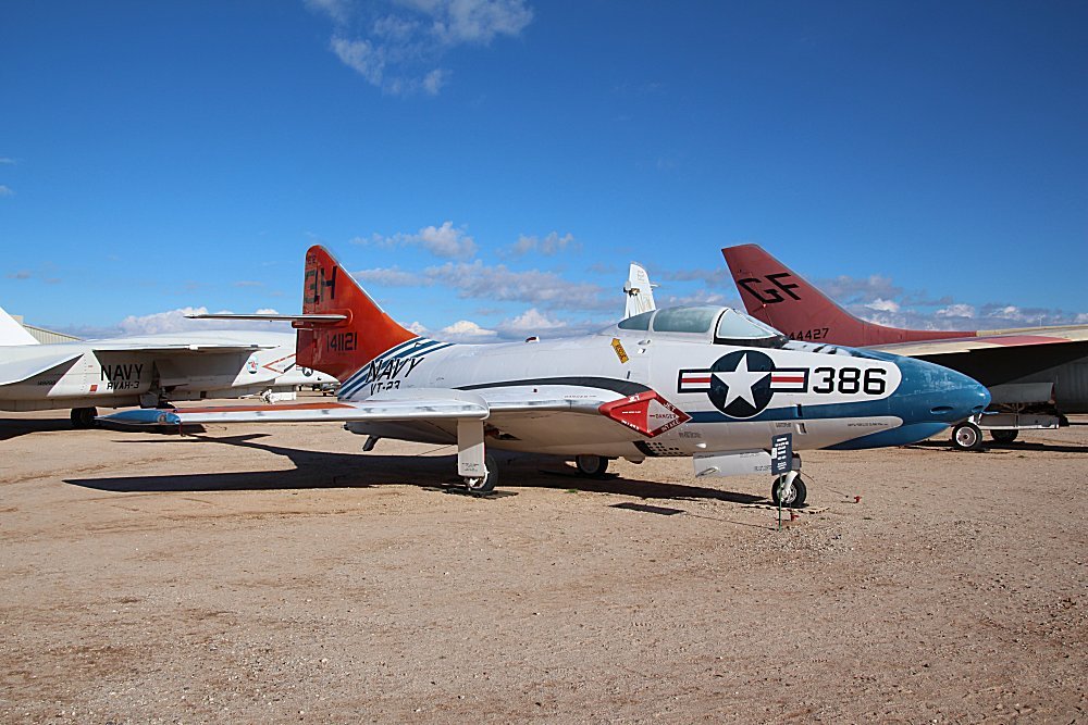 Pima Air & Space Museum, Tucson, Arizona, Grumman F9F/F-9 Cougar